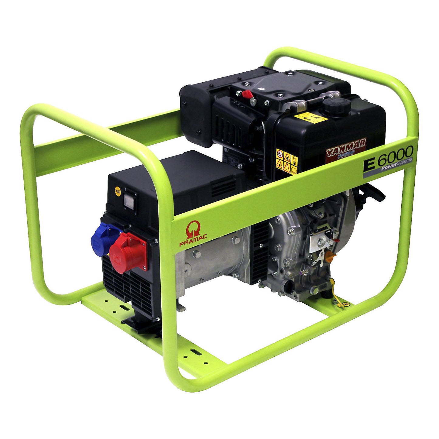 E series power generator, diesel, 400/230 V, E 6000 - diesel, 230 / 400 V, 3.2 / 4.5 kW.