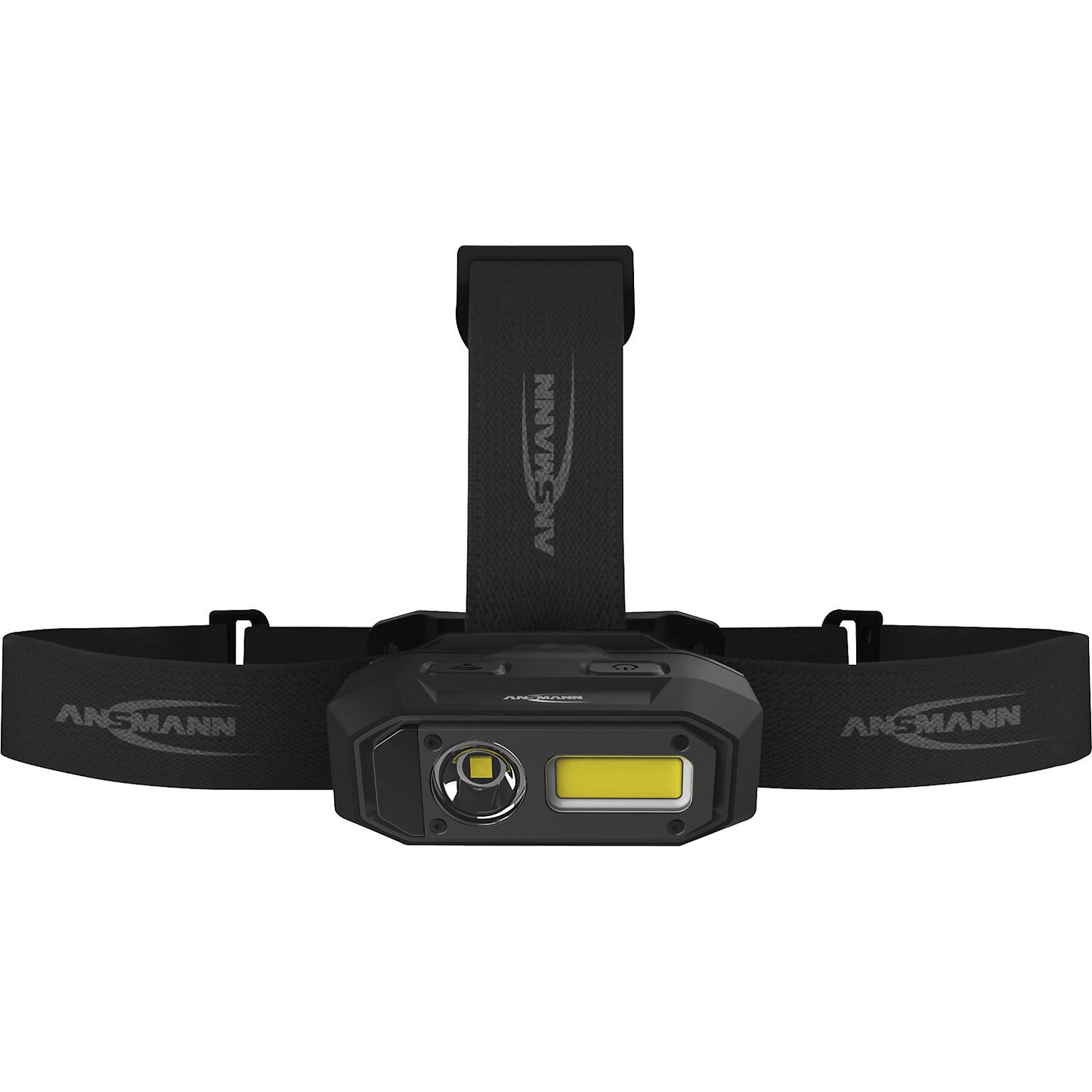 HD800RS LED headlight, rotates 45°, battery, sensor, 800 lm, black.