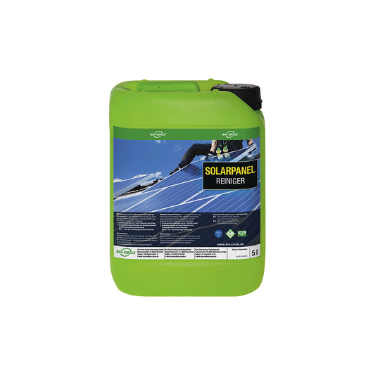 Solar panel cleaner, 5 l canister, viscous and foaming.