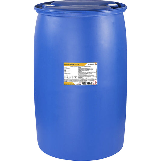 WAS 30.100 high pressure/pre-spray cleaning agent, pH value 13.5, contents 200 l.