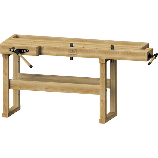 Planing bench, for training and do-it-yourself enthusiasts, HxWxD 860 x 1800 x 650 mm.