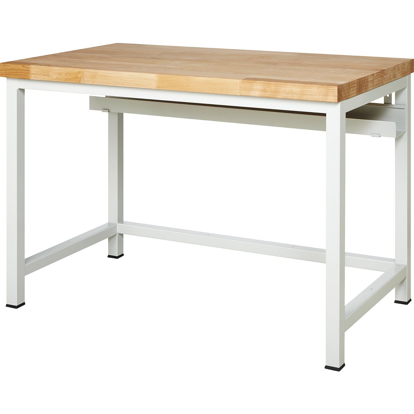 Cable tray for work tables/workbenches, adjustable, W x D x H 1250 - 2000 x 125 x 200 mm.