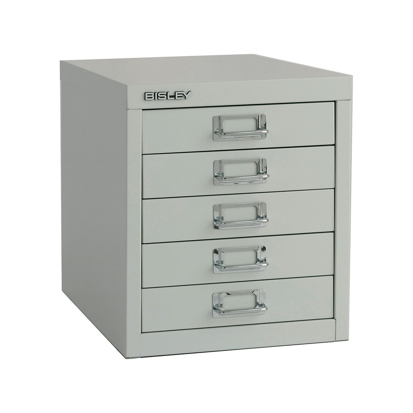 MultiDrawer™ 39 series, A4, 5 drawers, light grey.