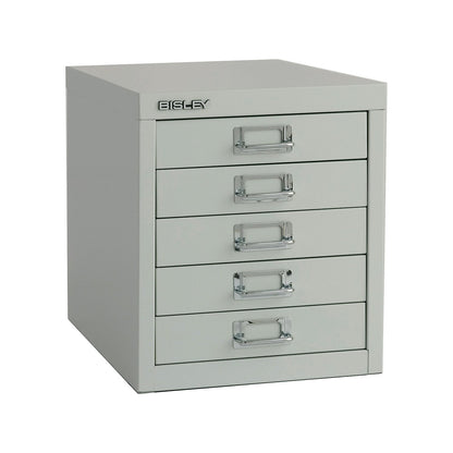 MultiDrawer™ 39 series, A4, 5 drawers, light grey.