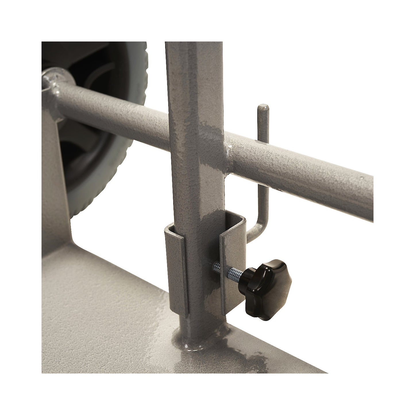 Gas cylinder trolley, compatible with 10.5 kg gas cylinder, max. load 75 kg.