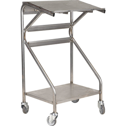Mobile pedestal, 4 swivel castors, LxWxH 525 x 670 x 1185 mm.