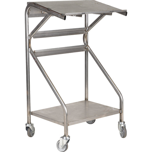 Mobile pedestal, 4 swivel castors, LxWxH 525 x 670 x 1185 mm.