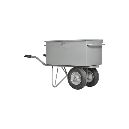 Tool truck, with 190 l container, 4-ply pneumatic tyres.
