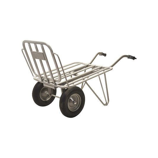 Stone and wood truck, with extra long footplate, 4-ply pneumatic tyres.