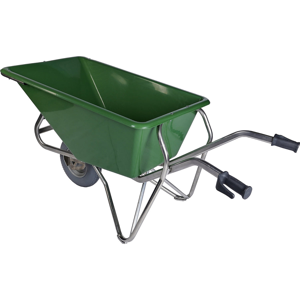 Agricultural wheelbarrow, capacity 160 l, polyurethane, puncture proof.