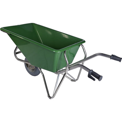 Agricultural wheelbarrow, capacity 160 l, polyurethane, puncture proof.