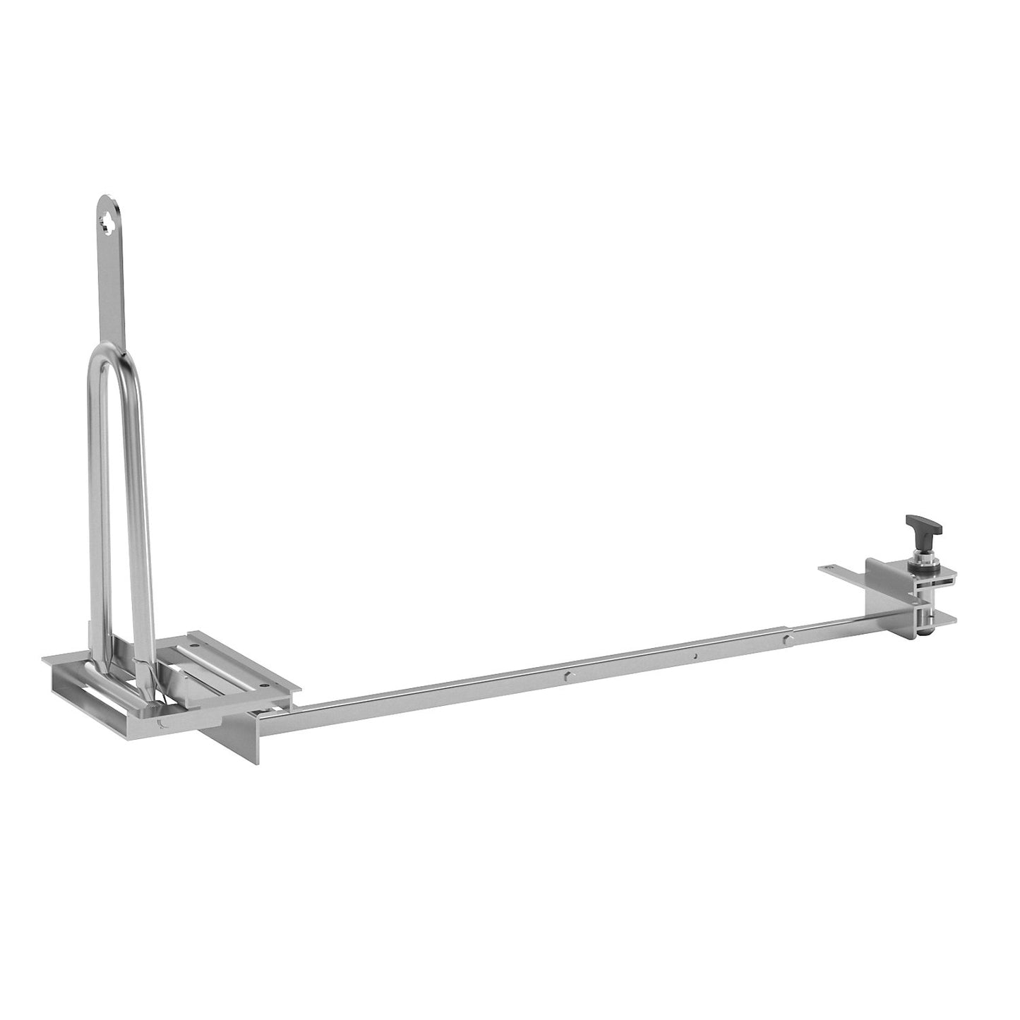 Tugger train for diverse dollies, adapter for beam, for 3 frame sizes.