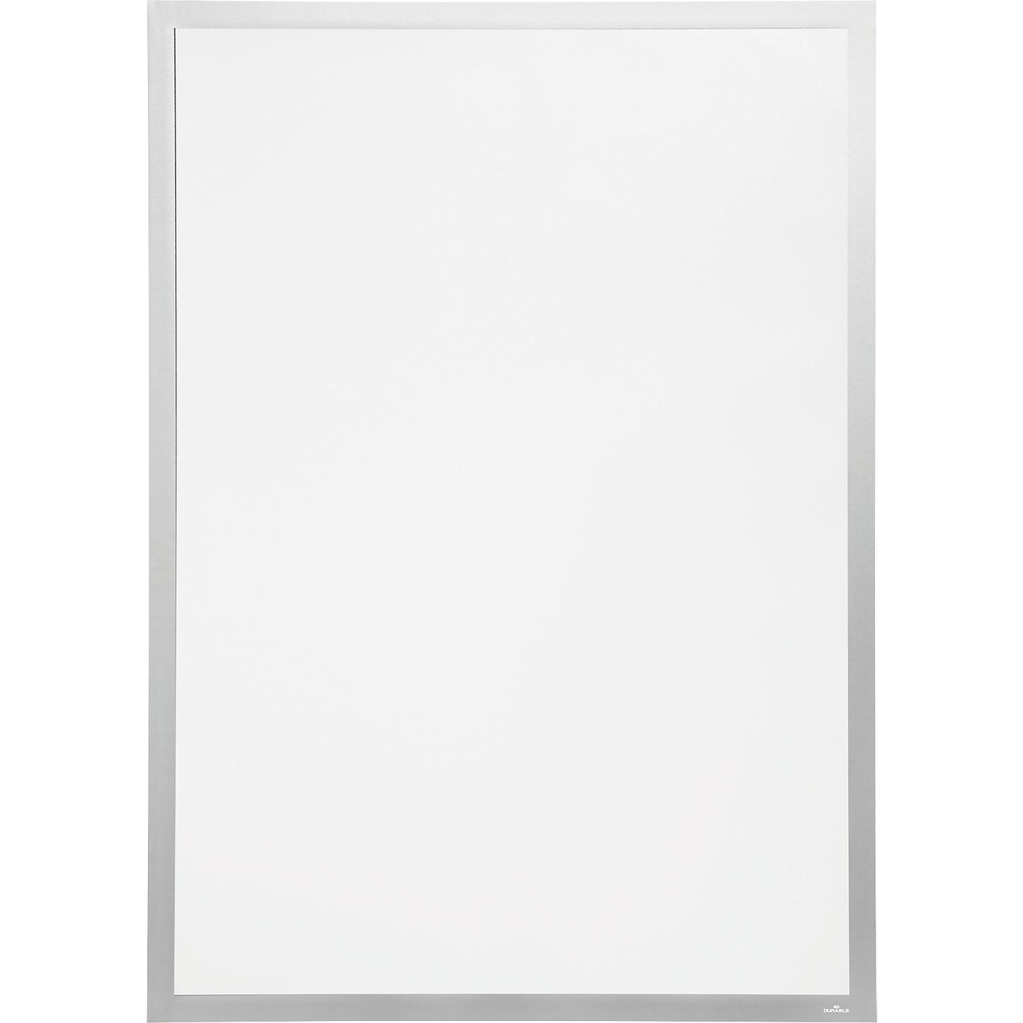 DURAFRAME® POSTER information frame, self-adhesive, for paper format 700 x 1000 mm, silver.