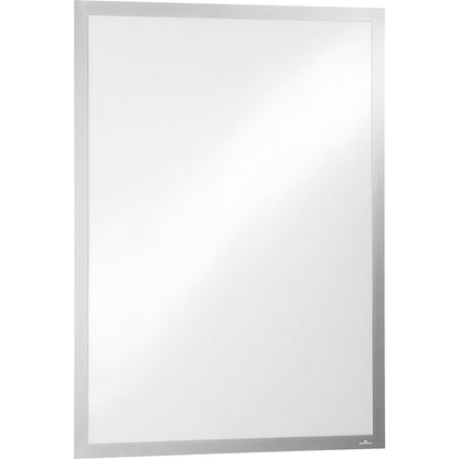 DURAFRAME® POSTER information frame, self-adhesive, for format A1, silver, pack of 2.