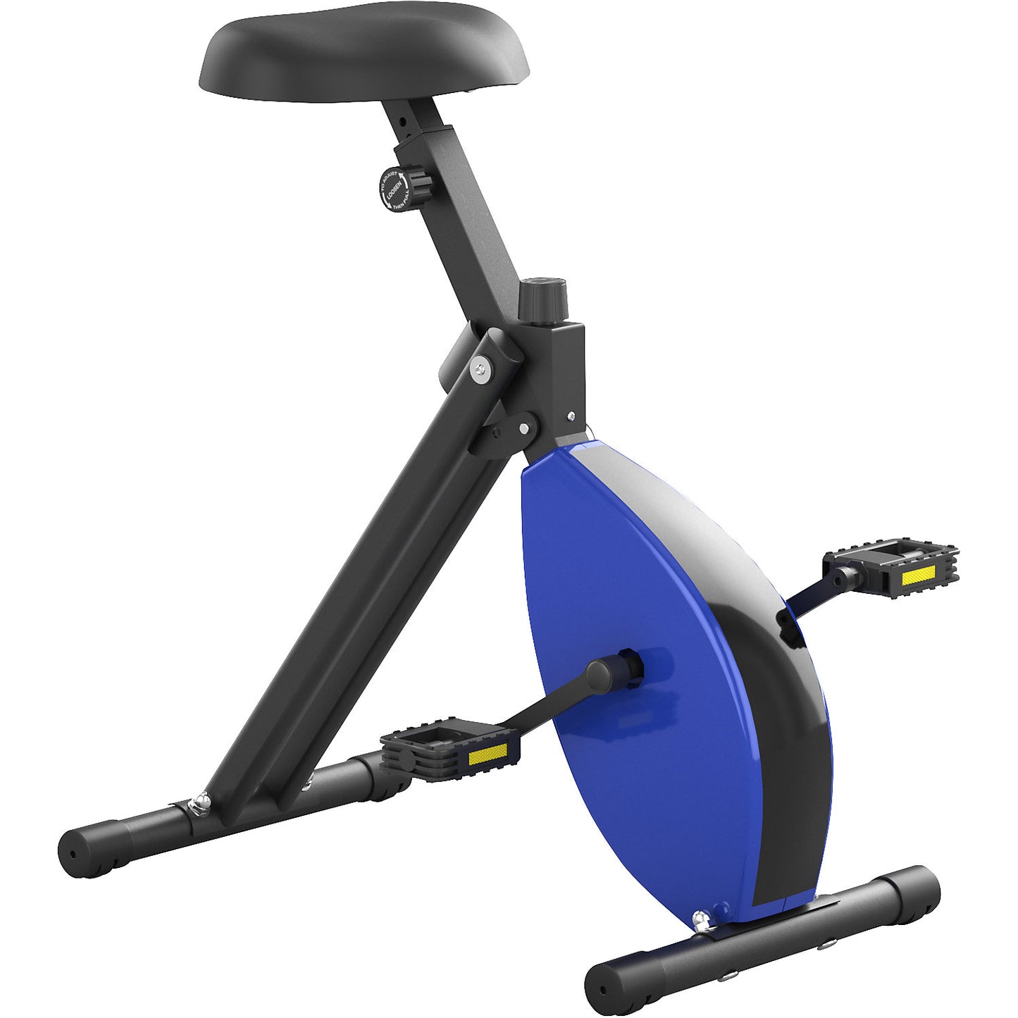 Desk bike, SMALL, blue / black.