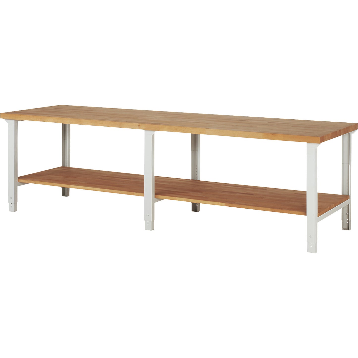 Workbench, Series 7000 modular system, 1 shelf, WxD 3000 x 900 mm.