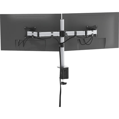 SELECT monitor holder, for 2 monitors, silver.