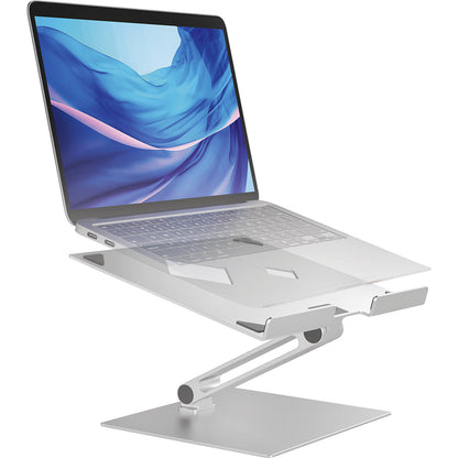 RISE laptop stand, for 10 - 17'', silver.