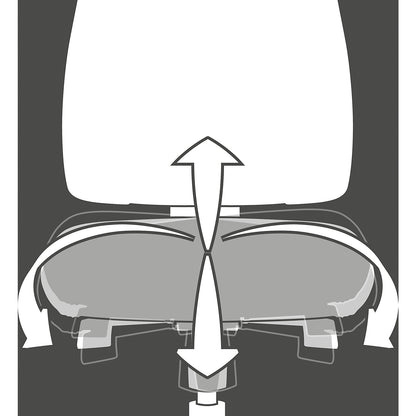 SITNESS AirWork office swivel chair, 3D-Sitness motion technology, mint green.