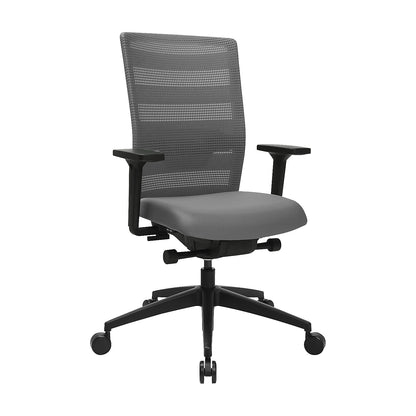 SITNESS AirWork office swivel chair, 3D-Sitness motion technology, grey.