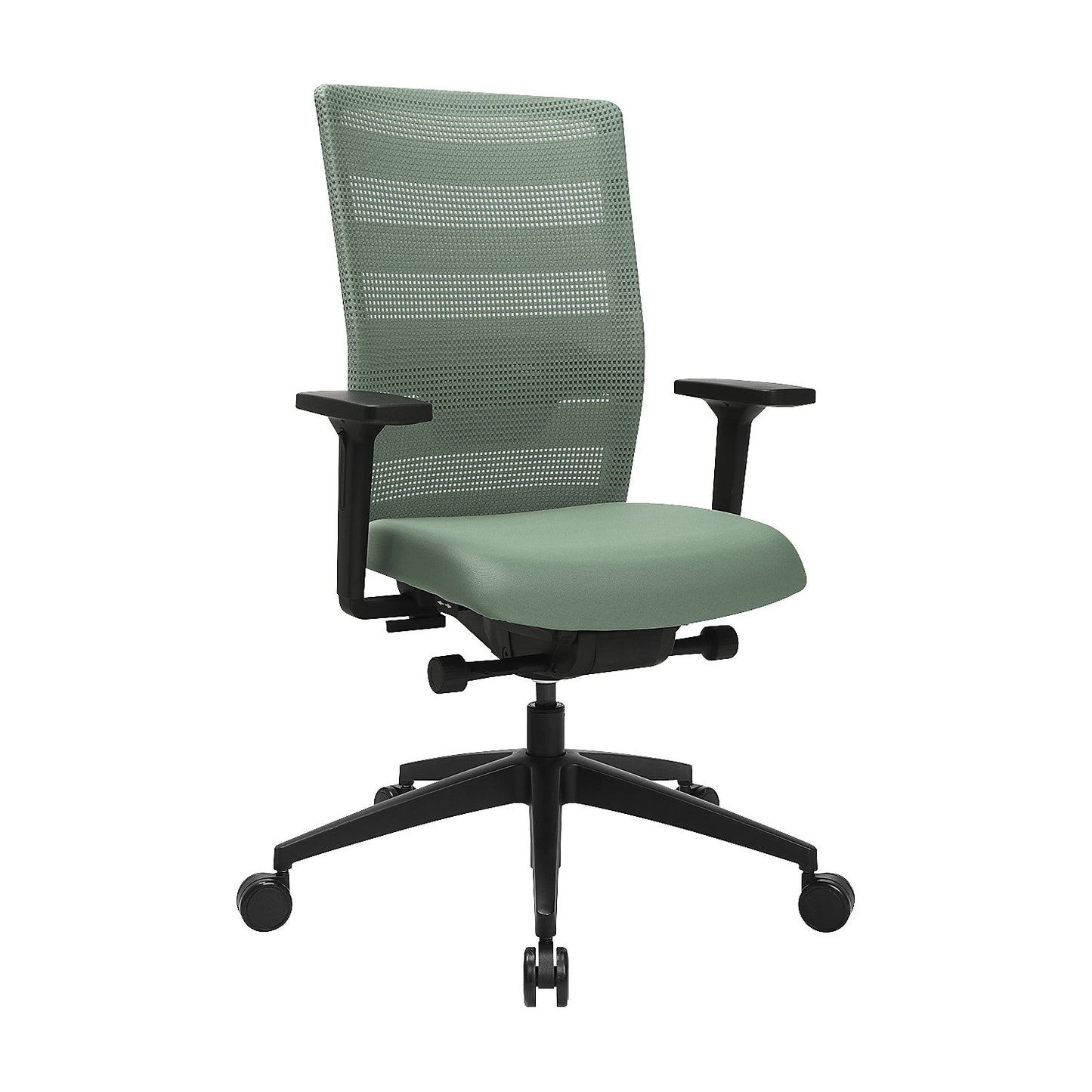 SITNESS AirWork office swivel chair, 3D-Sitness motion technology, mint green.