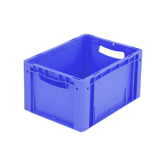 XL Euro stacking container, standard model, LxWxH 400 x 300 x 220 mm.