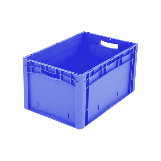 XL Euro stacking container, standard model, LxWxH 600 x 400 x 320 mm.