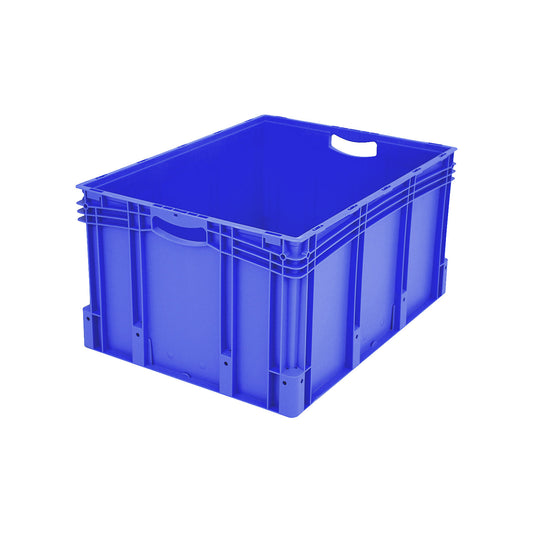 XL Euro stacking container, standard model, LxWxH 800 x 600 x 420 mm.