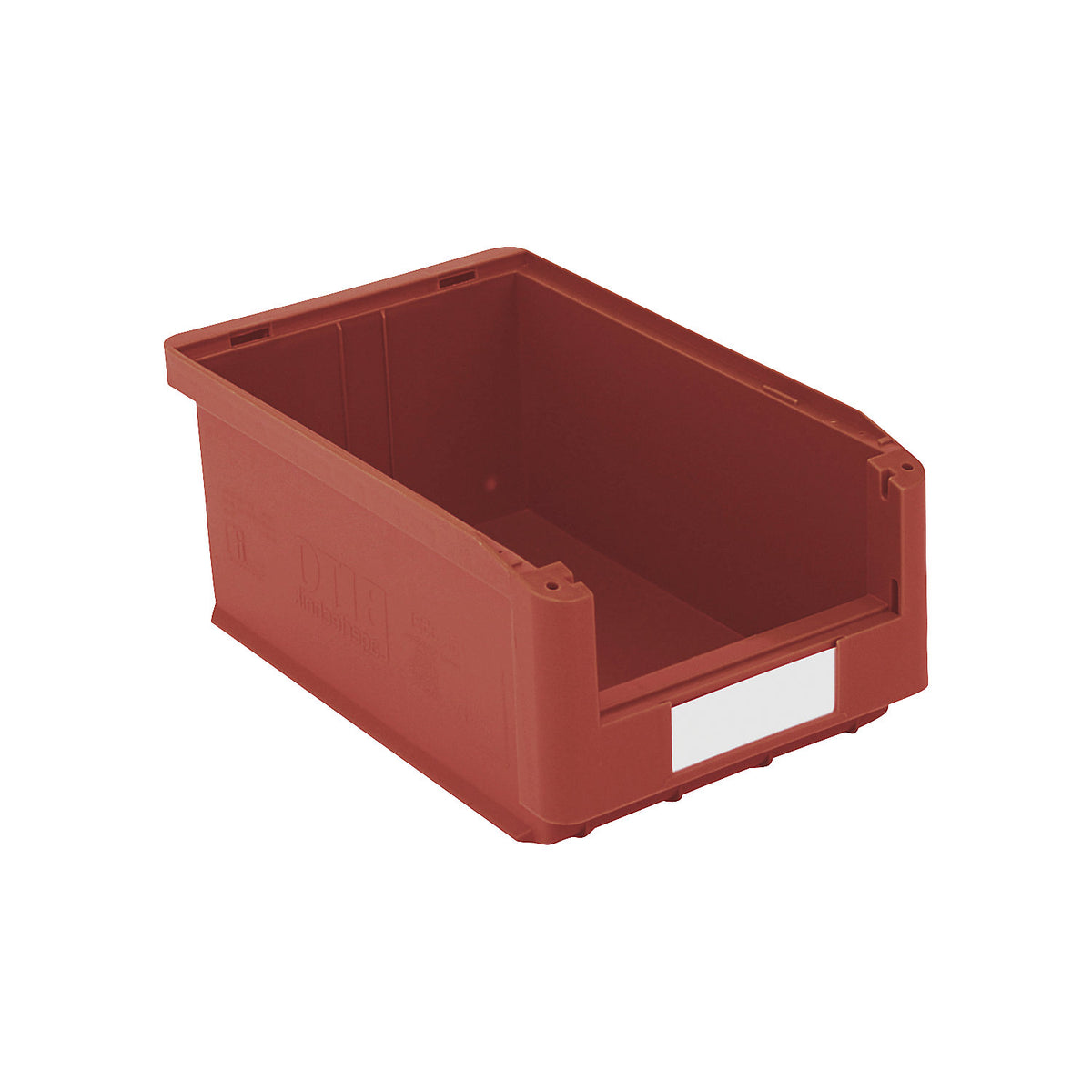 Open fronted storage bin, LxWxH 350 x 210 x 145 mm, pack of 10, red.
