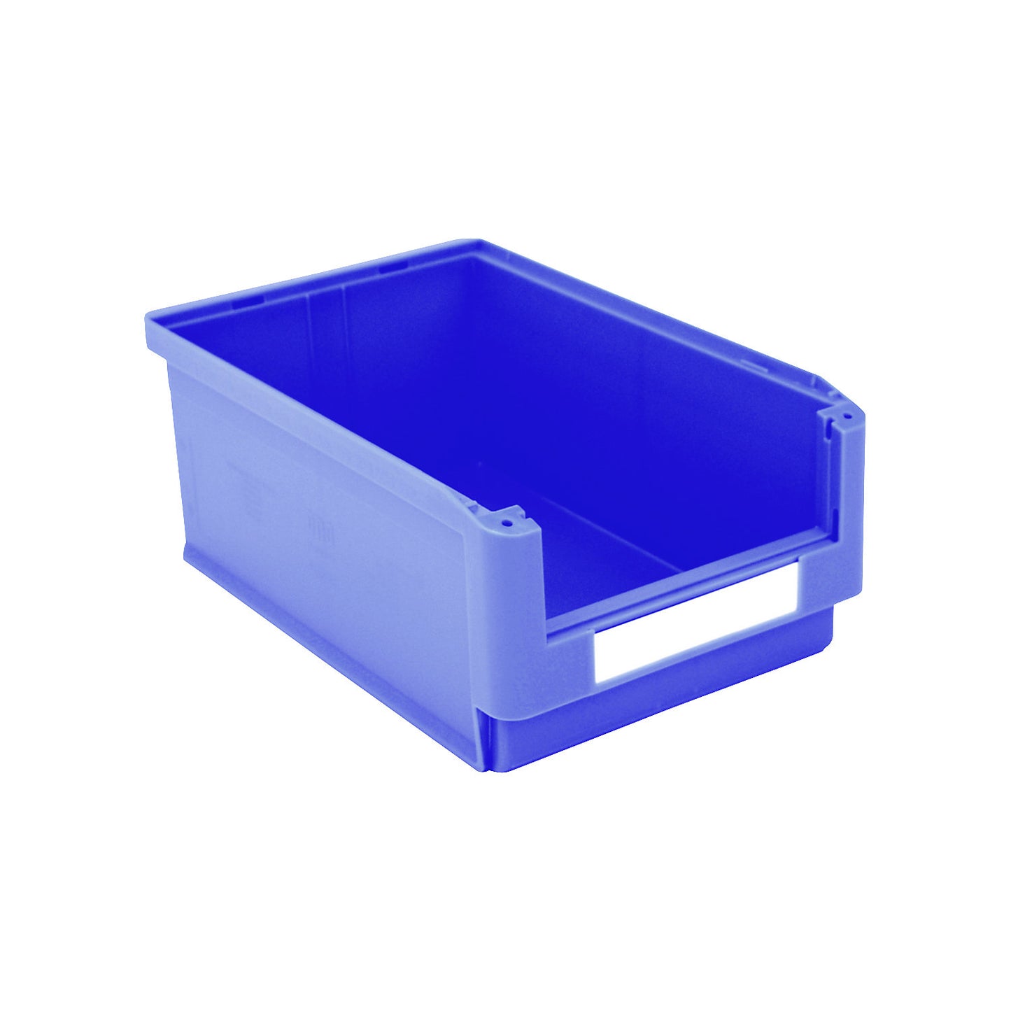 Open fronted storage bin, LxWxH 500 x 313 x 200 mm, pack of 6, blue.