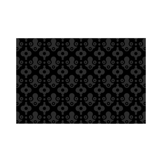 Entrance matting, Notrax Déco Design™, LxW 1800 x 1200 mm, black/grey.