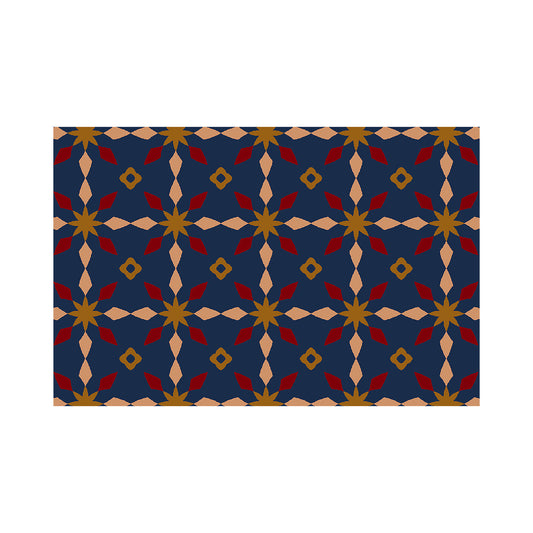 Entrance matting, Notrax Déco Design™, LxW 900 x 600 mm, blue/red.