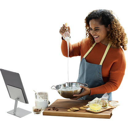RISE table stand, for 7 - 13'', pack of 2, silver.