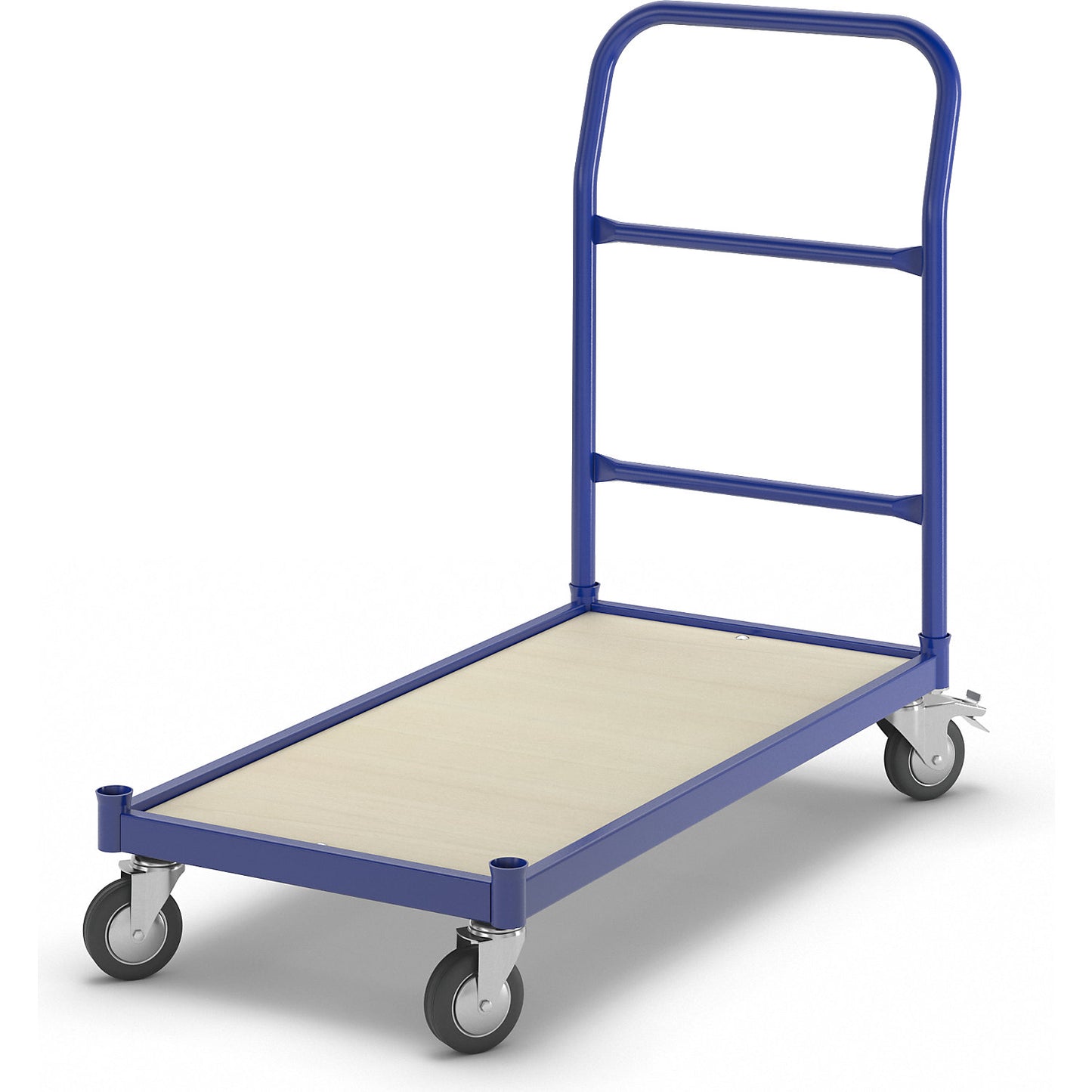Platform truck, max. load 250 kg, shelves LxW 1050 x 475 mm.