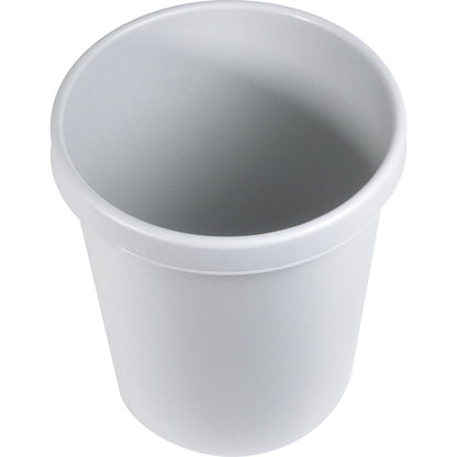 Waste paper bin made of polythene, capacity 18 l, pack of 15, light grey.