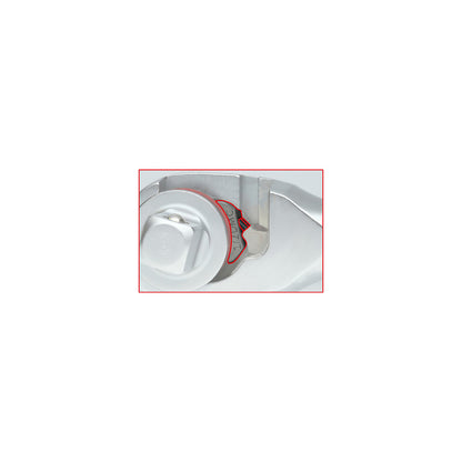 1/2'' MONSTER reversible ratchet, long, 100 tooth, red/black.
