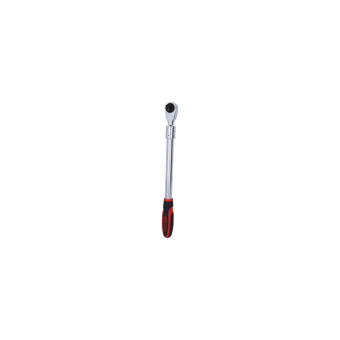 1/2'' MONSTER telescopic reversible ratchet, 100 tooth, red/black.