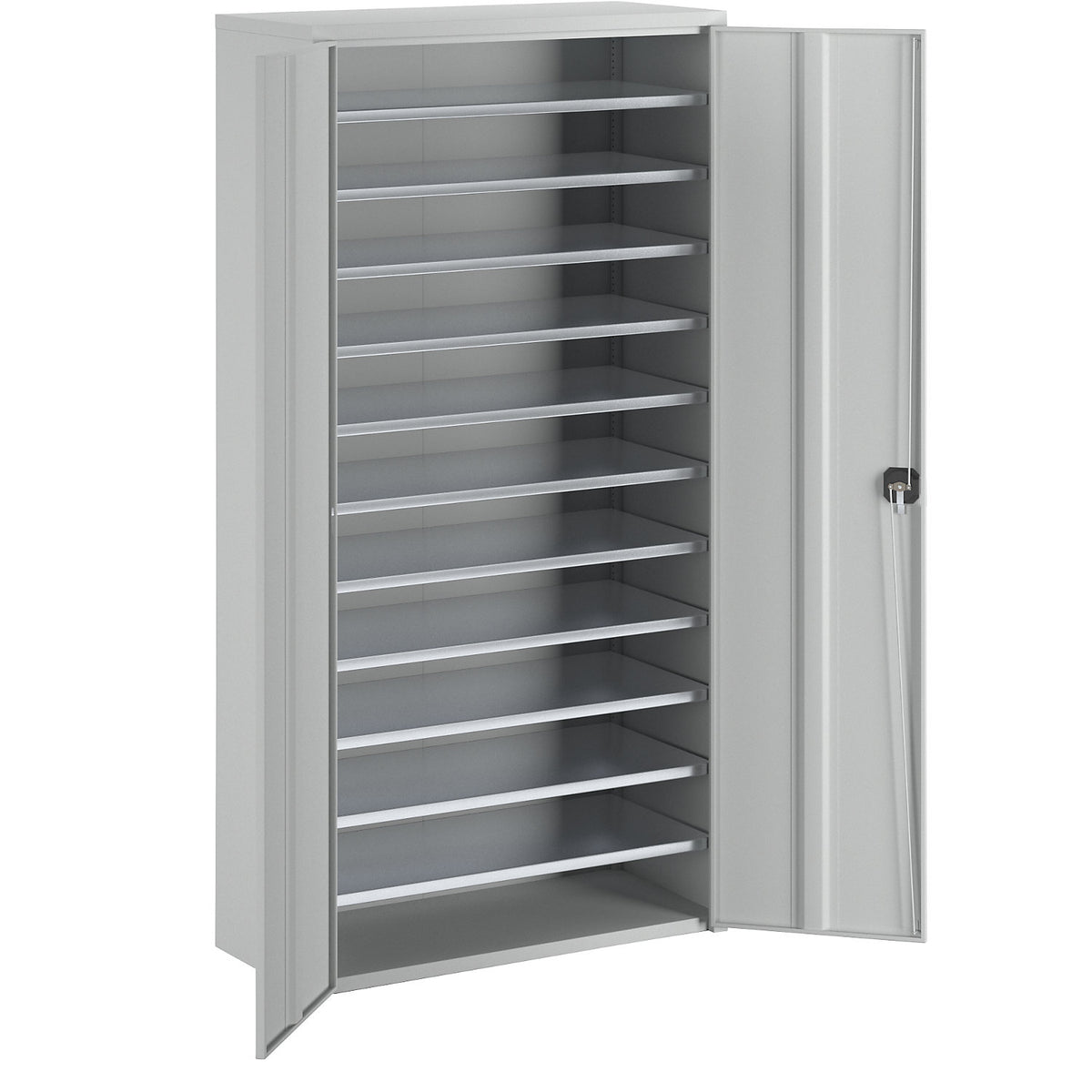 Storage cupboard, HxWxD 1970 x 1000 x 450 mm, without boxes.