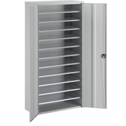 Storage cupboard, HxWxD 1970 x 1000 x 450 mm, without boxes.