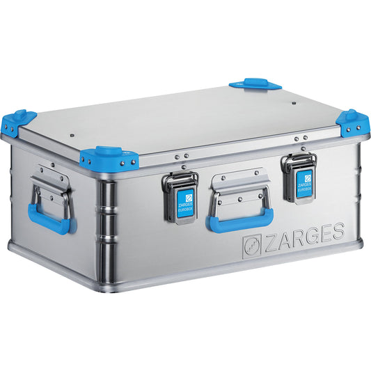 Aluminium universal box, capacity 42 l, external dims. LxWxH 600 x 400 x 250 mm.