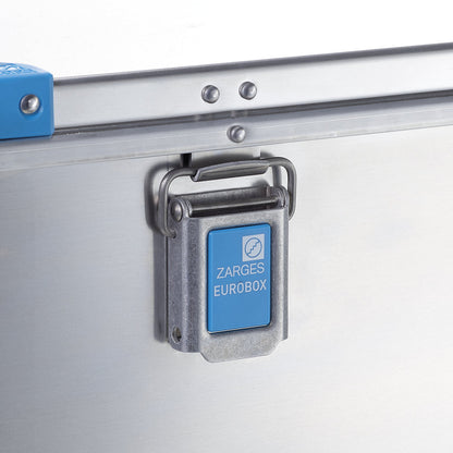 Aluminium universal box, capacity 239 l, external dims. LxWxH 800 x 600 x 610 mm.