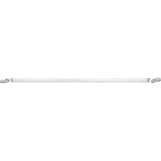 Railing system, cross pipe Ø 60 mm, zinc plated, length 2000 mm.
