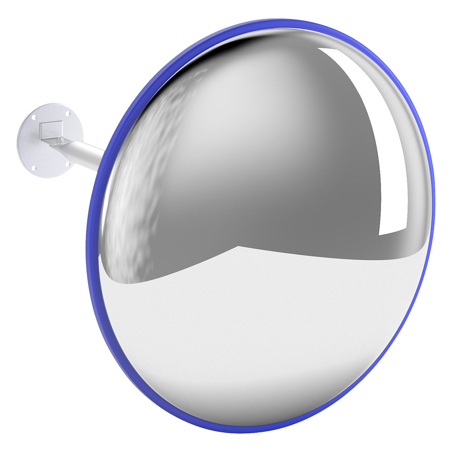 Universal mirror for indoor and outdoor use, round, Ø 300 mm.