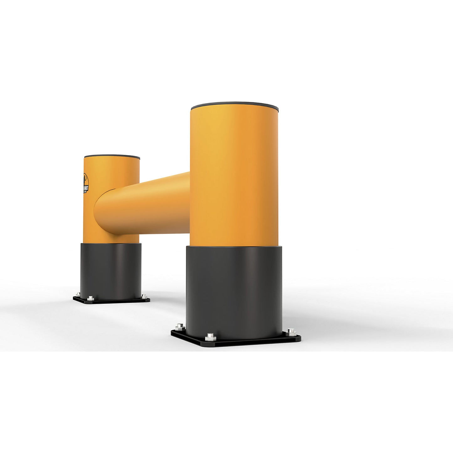 Shelf unit end protection, single plank, H 400 mm, L 1200 mm.