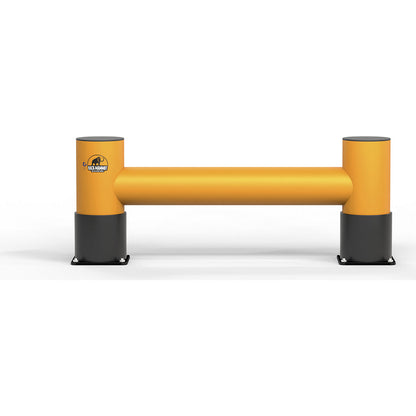 Shelf unit end protection, single plank, H 400 mm, L 1200 mm.