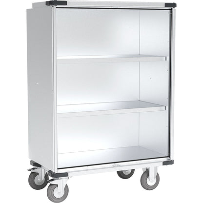 Universal cupboard trolley, 3 shelves, 837 l, LxWxH 1236 x 600 x 1735 mm.