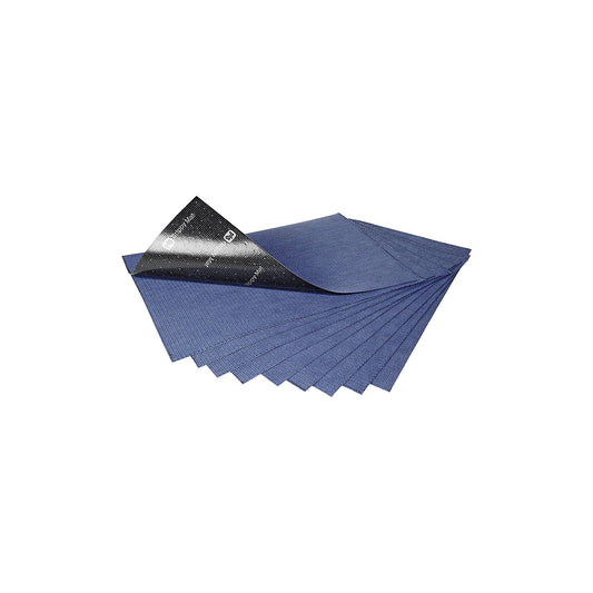 Grippy® absorbent matting with self adhesive coating, pack of 10, LxW 610 x 410 mm.