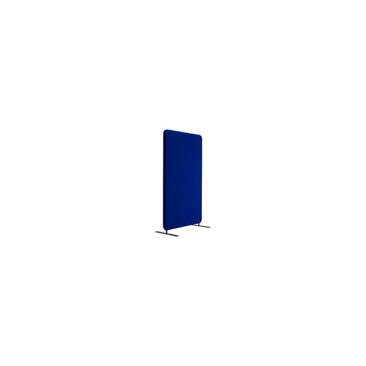 Softline Event acoustic partition, fabric, HxW 1360 x 1200 mm, blue.