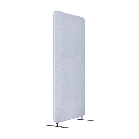 Softline Event acoustic partition, fabric, HxW 1500 x 800 mm, light grey.