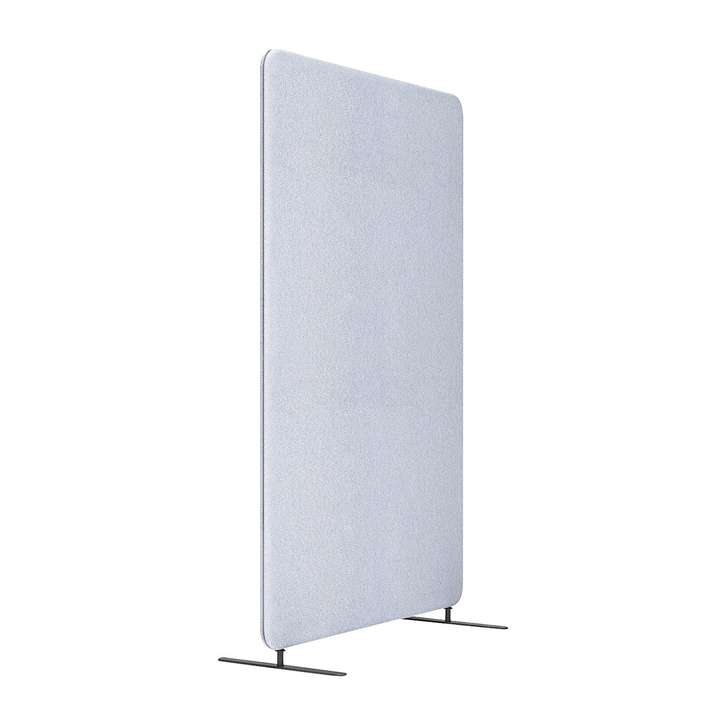 Softline Event acoustic partition, fabric, HxW 1360 x 1000 mm, light grey.